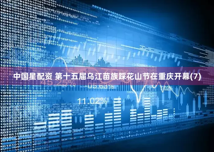 中国星配资 第十五届乌江苗族踩花山节在重庆开幕(7)
